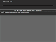 Tablet Screenshot of openrico.org